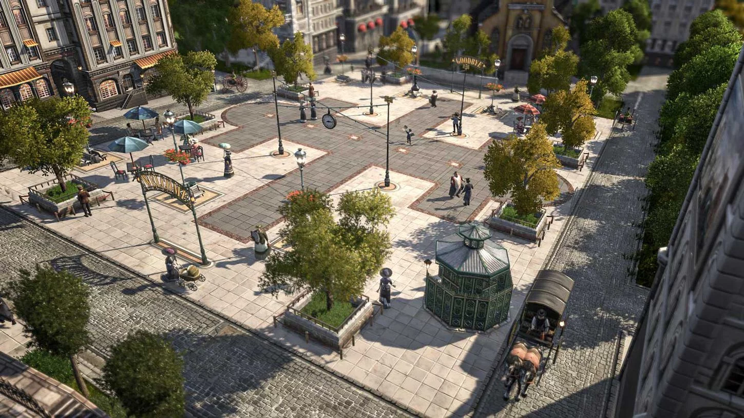 Изображение игры: Anno 1800 - Pedestrian Zone Pack