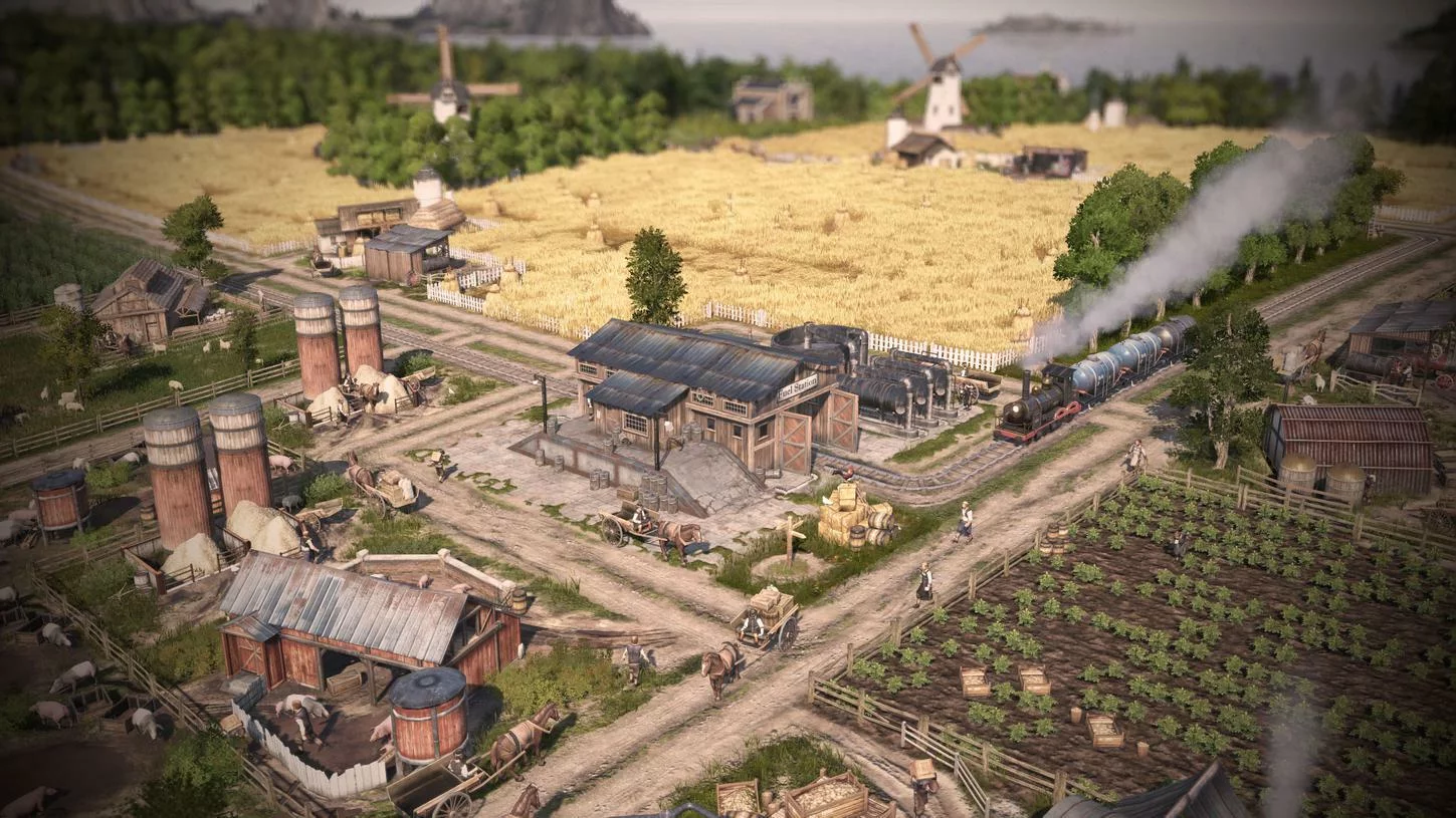 Изображение игры: Anno 1800 - Bright Harvest