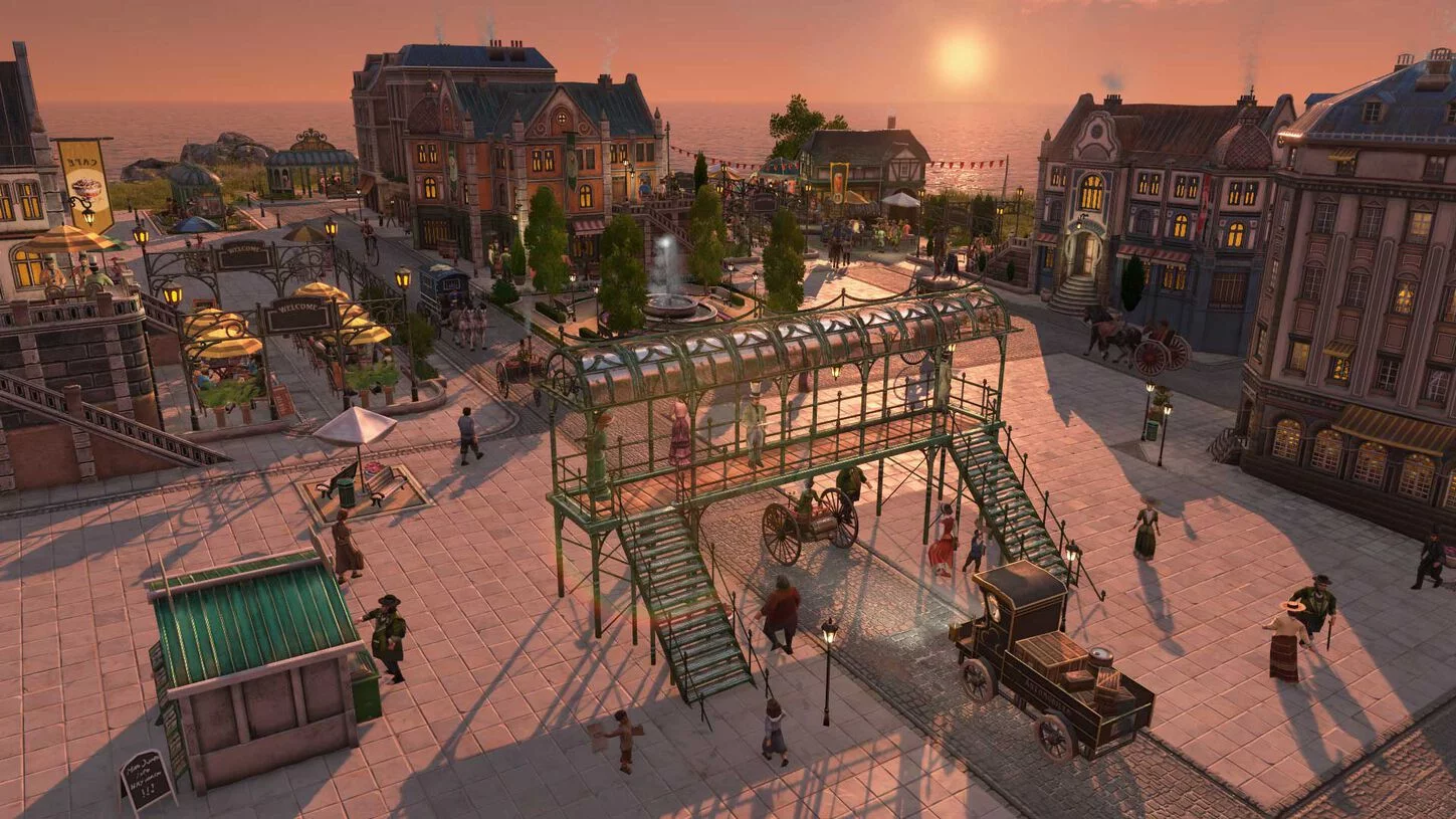 Изображение игры: Anno 1800 - Pedestrian Zone Pack