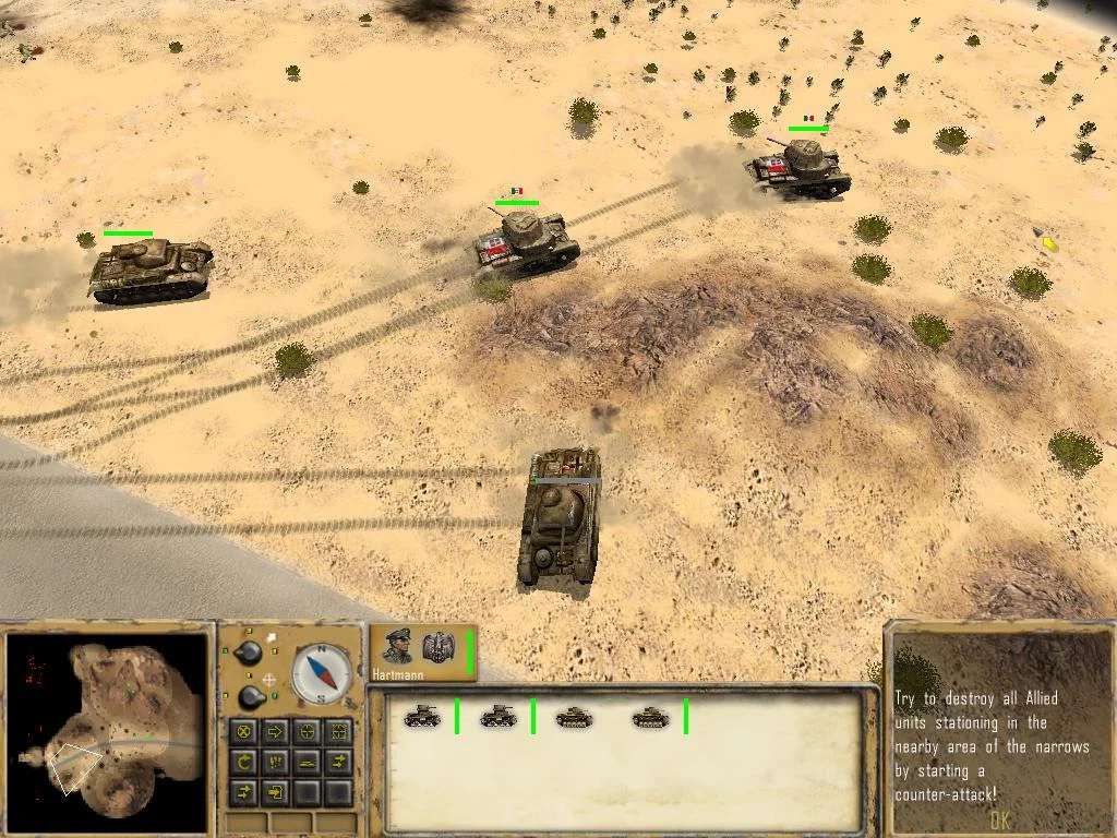 Изображение игры: Desert Rats vs. Afrika Korps