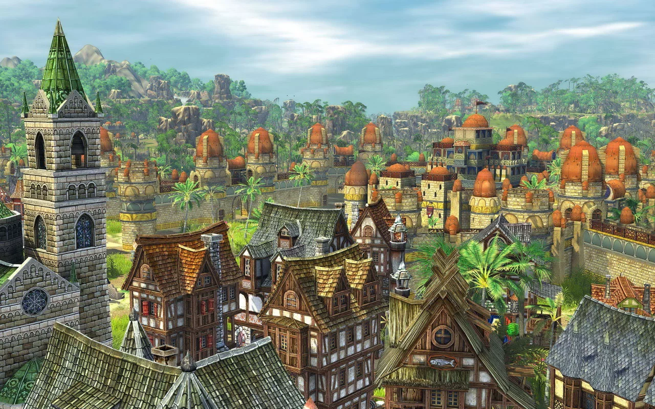 Изображение игры: The Settlers: Rise of an Empire - The Eastern Realm