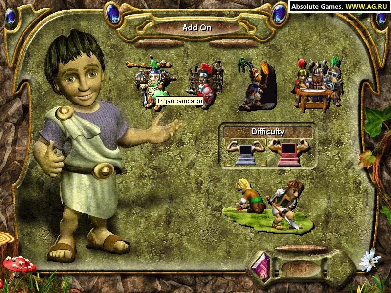 Изображение игры: The Settlers 4: Trojans and the Elixir of Power
