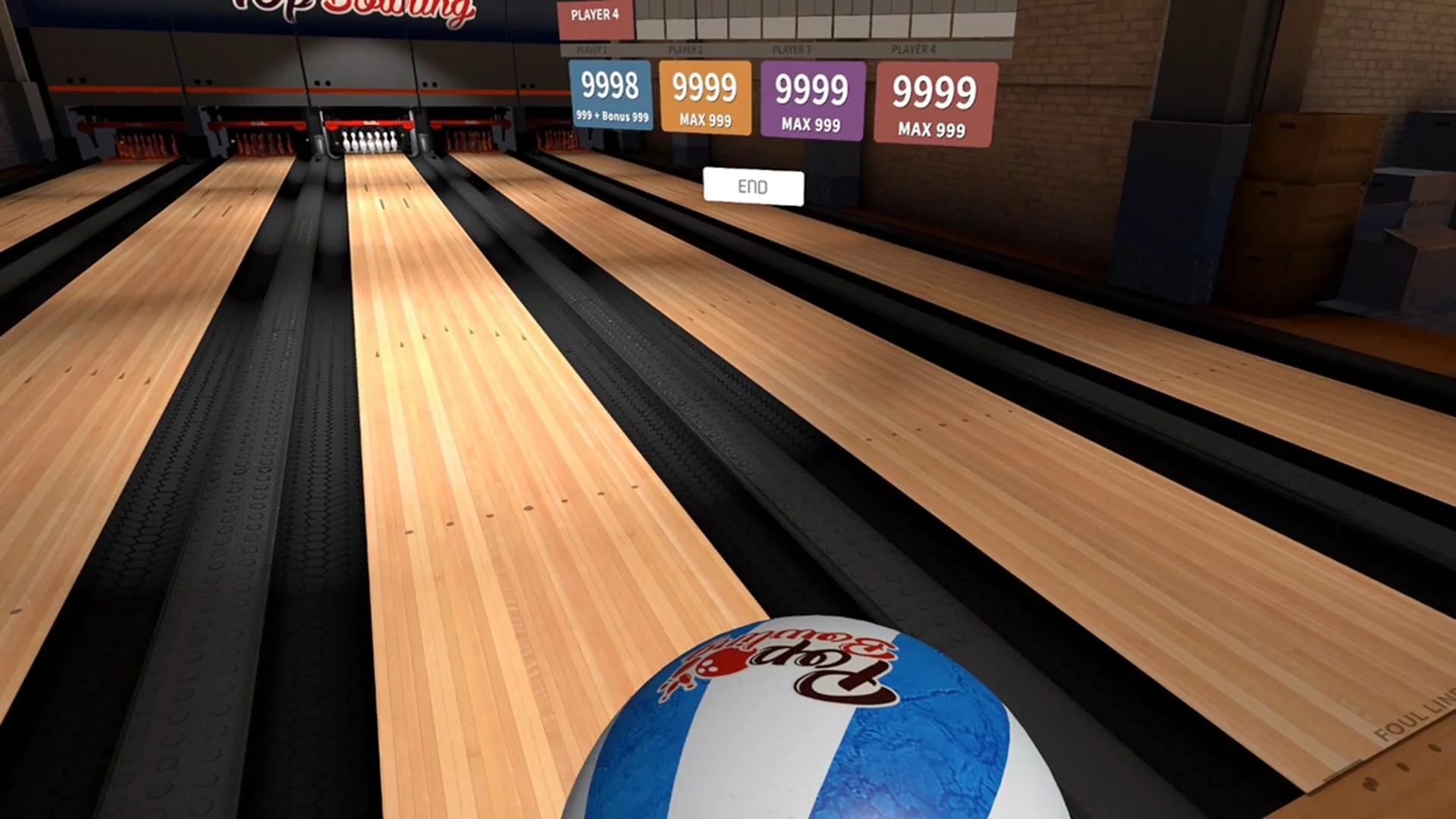 Изображение игры: Pop Bowling VR