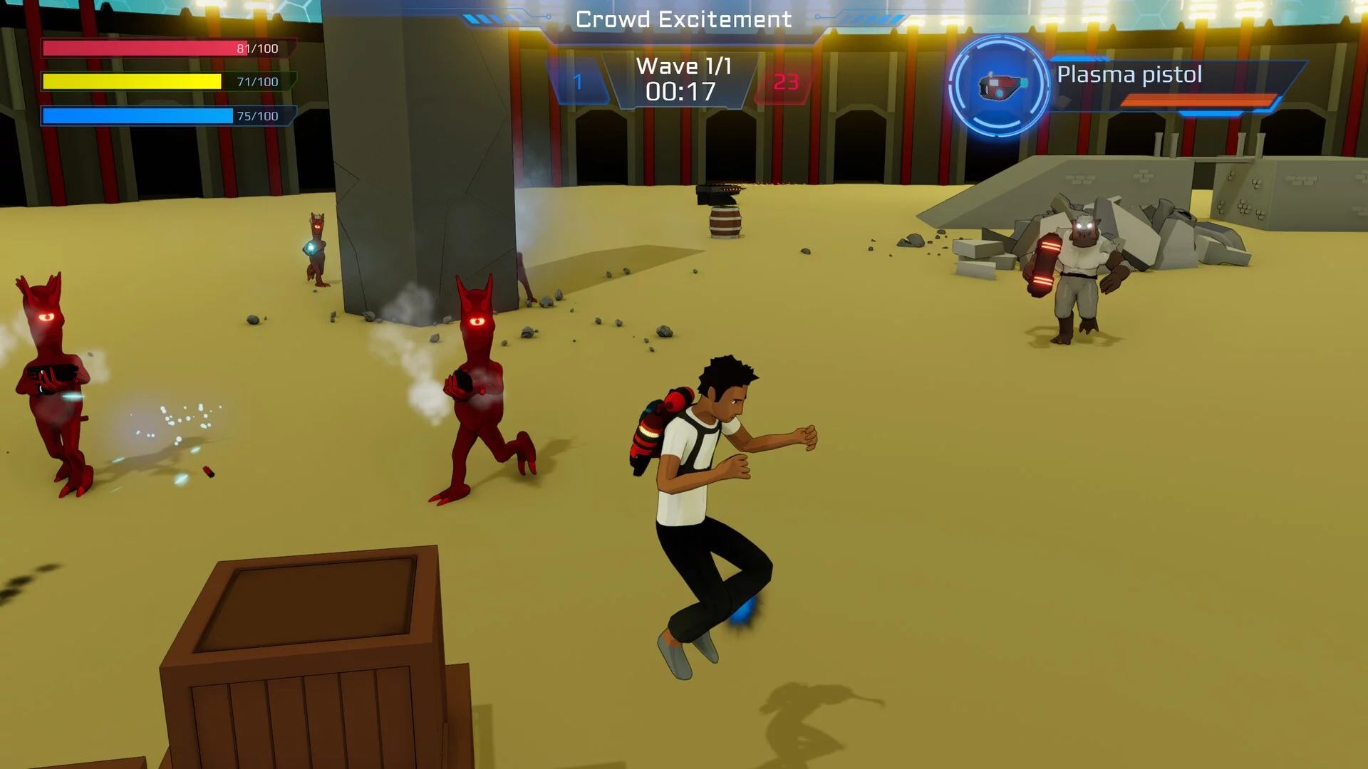 Изображение игры: Alien Gladiator