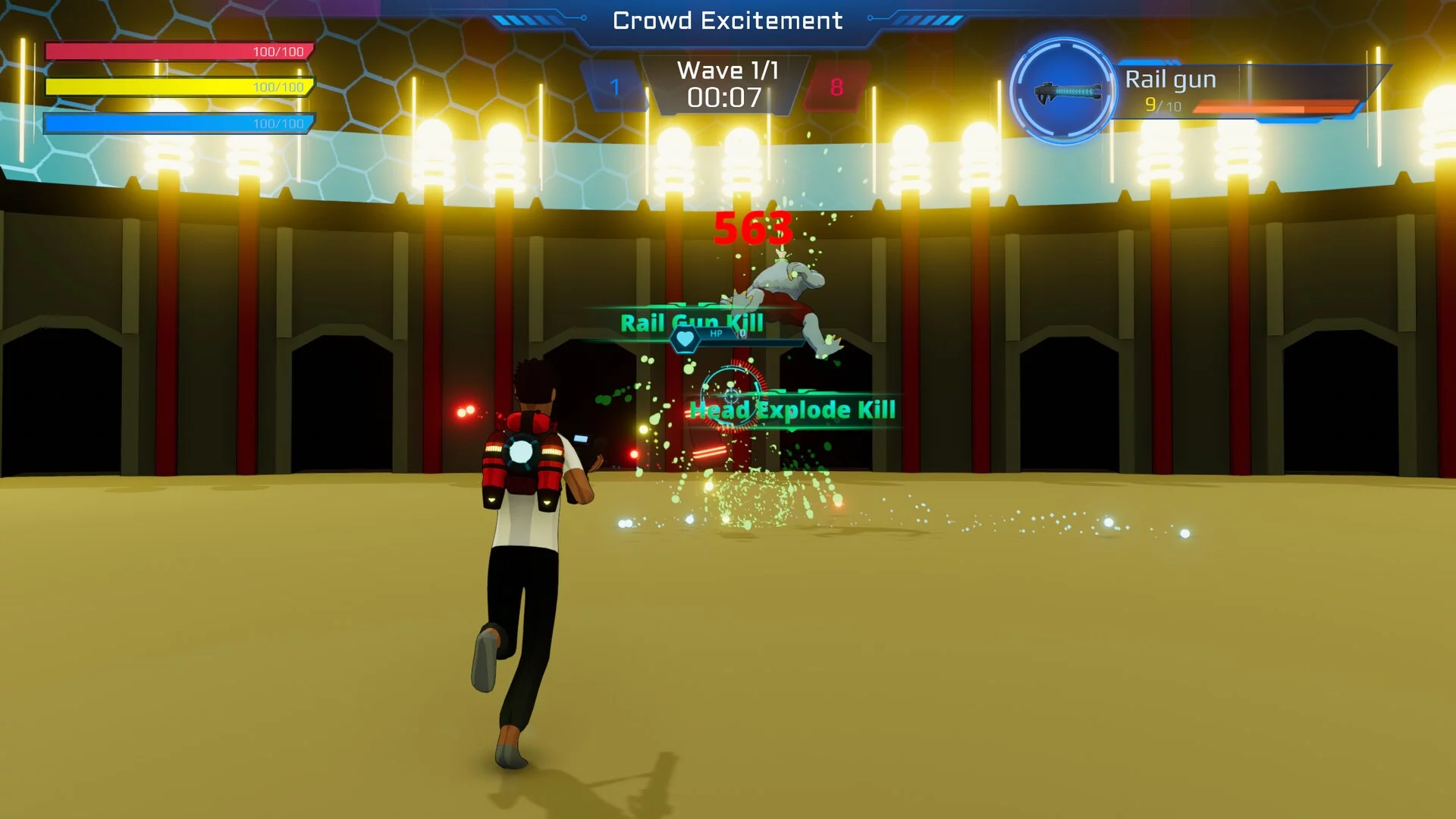 Изображение игры: Alien Gladiator