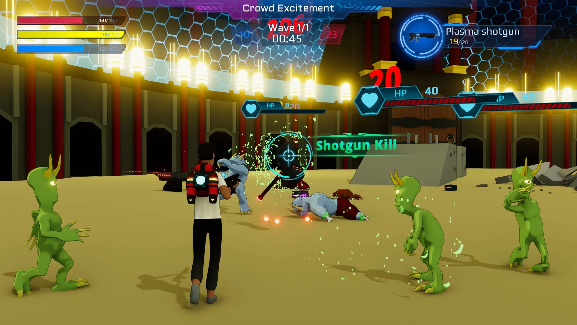 Изображение игры: Alien Gladiator