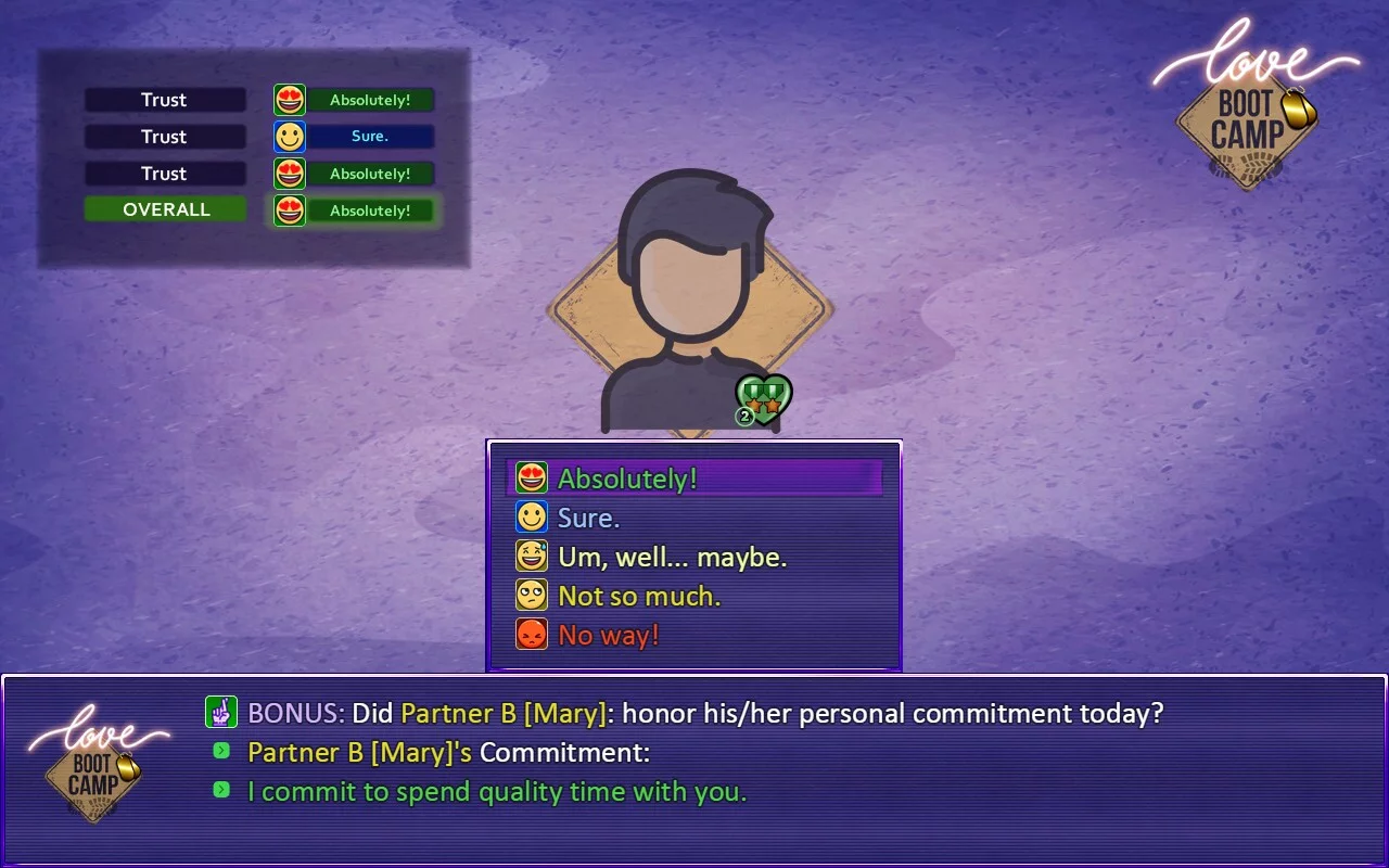 Изображение игры: Love Boot Camp
