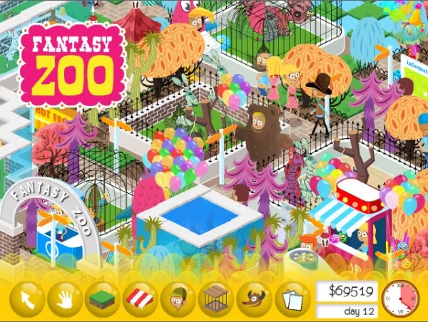 Изображение игры: Fantasy Zoo