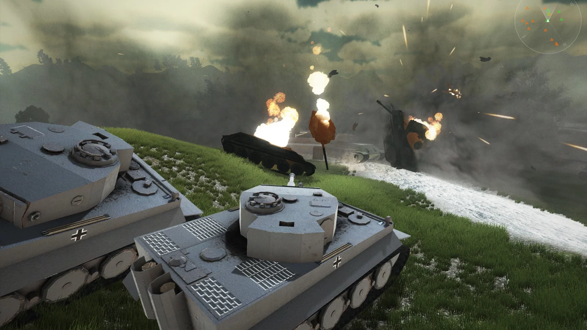 Изображение игры: Tank Commander: Battlefield