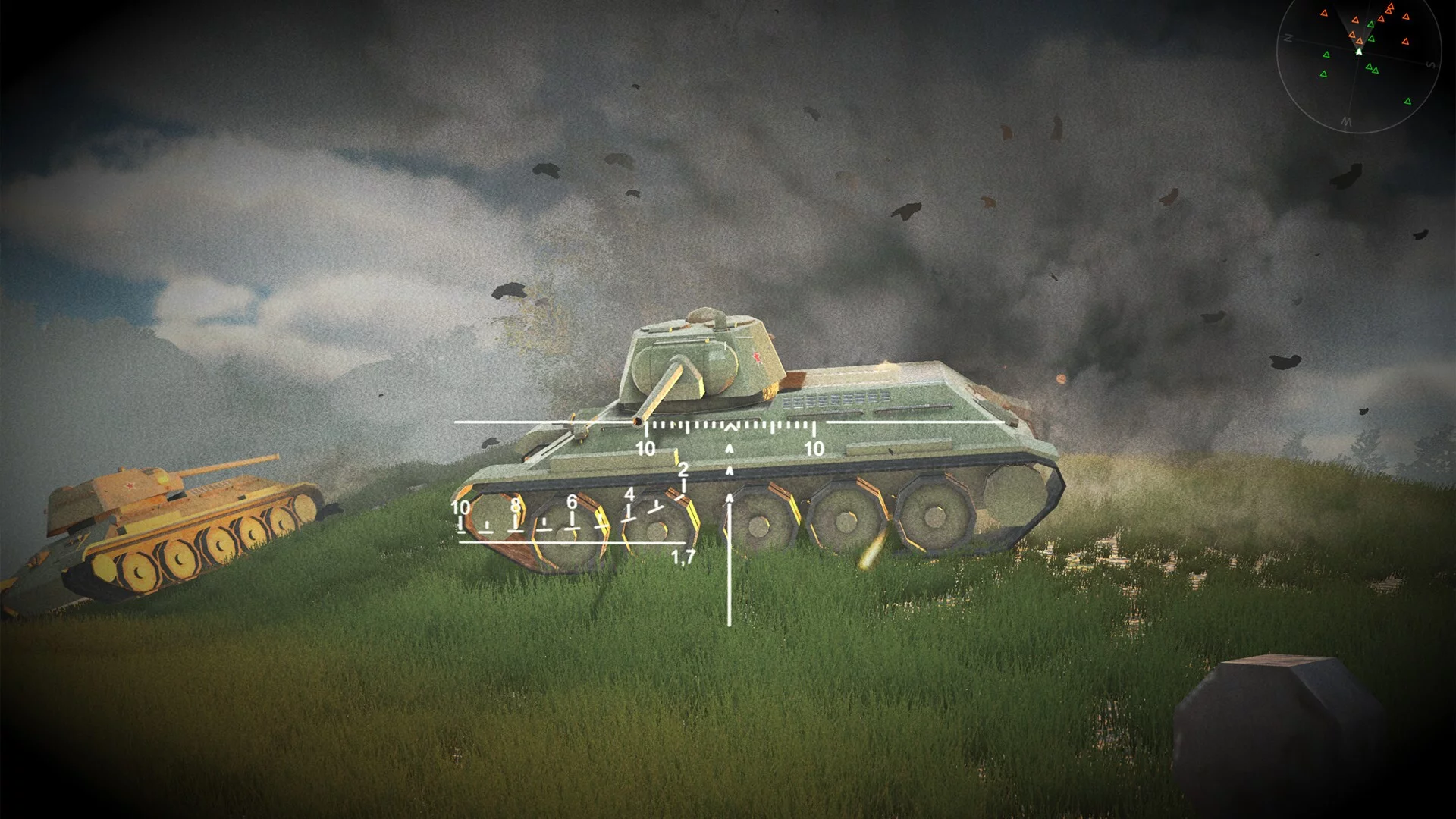 Изображение игры: Tank Commander: Battlefield