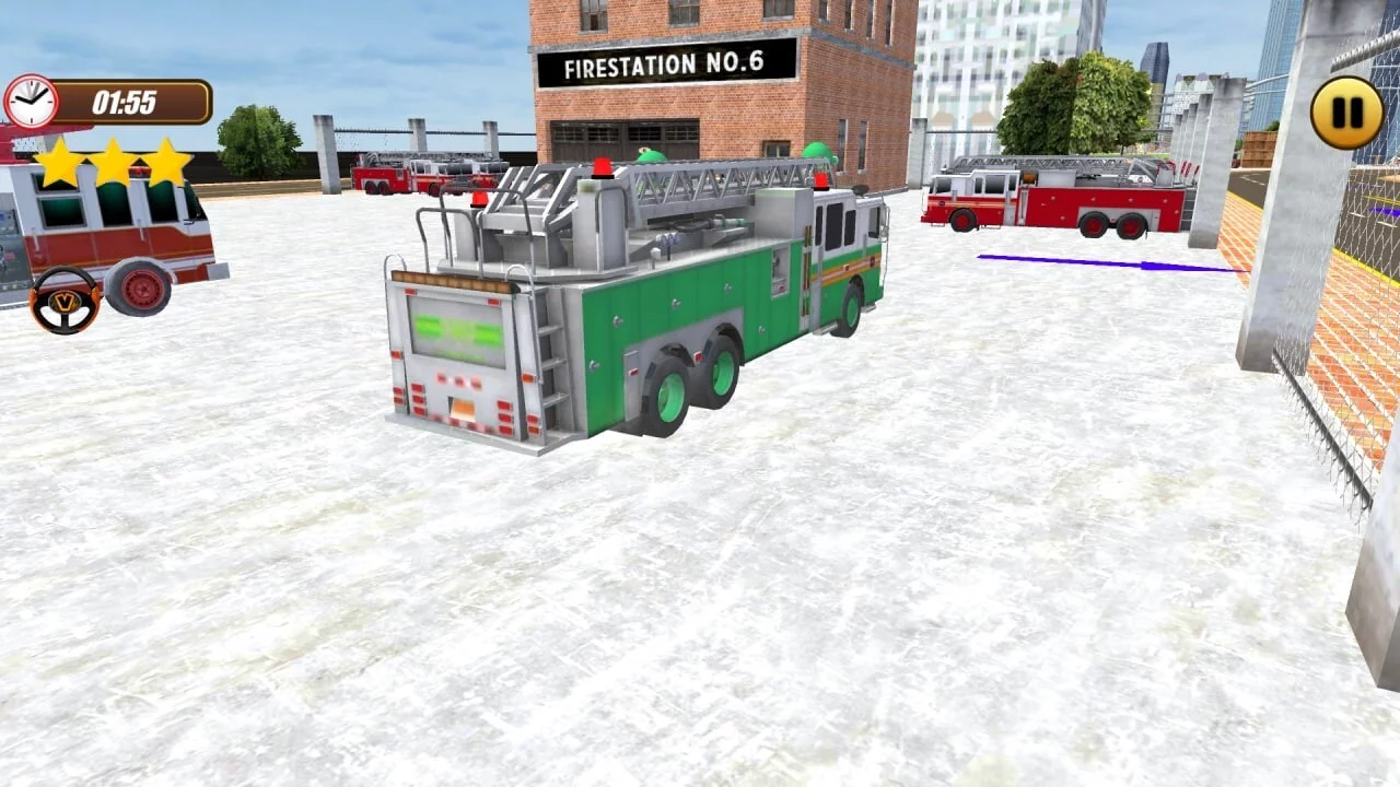 Изображение игры: Fire Truck Simulator