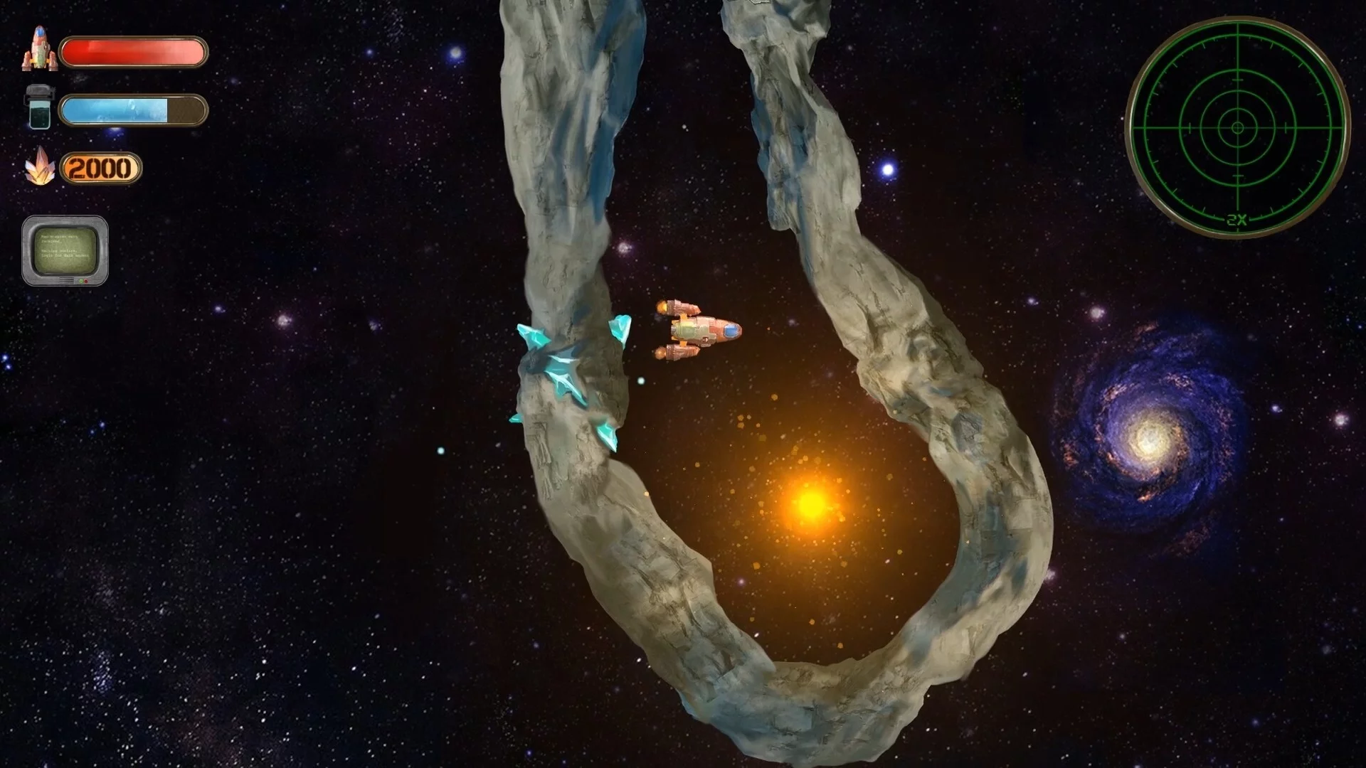 Изображение игры: SpaceKraft!