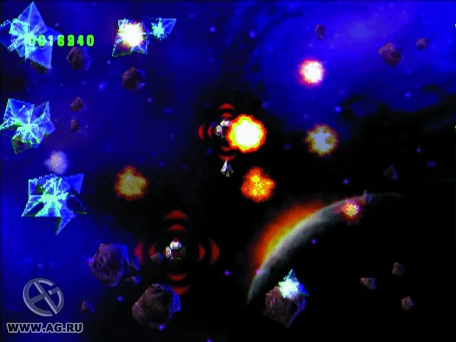 Изображение игры: Asteroids