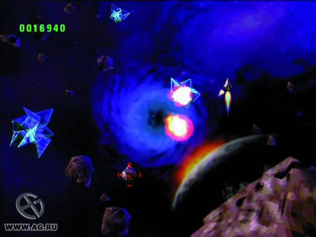 Изображение игры: Asteroids
