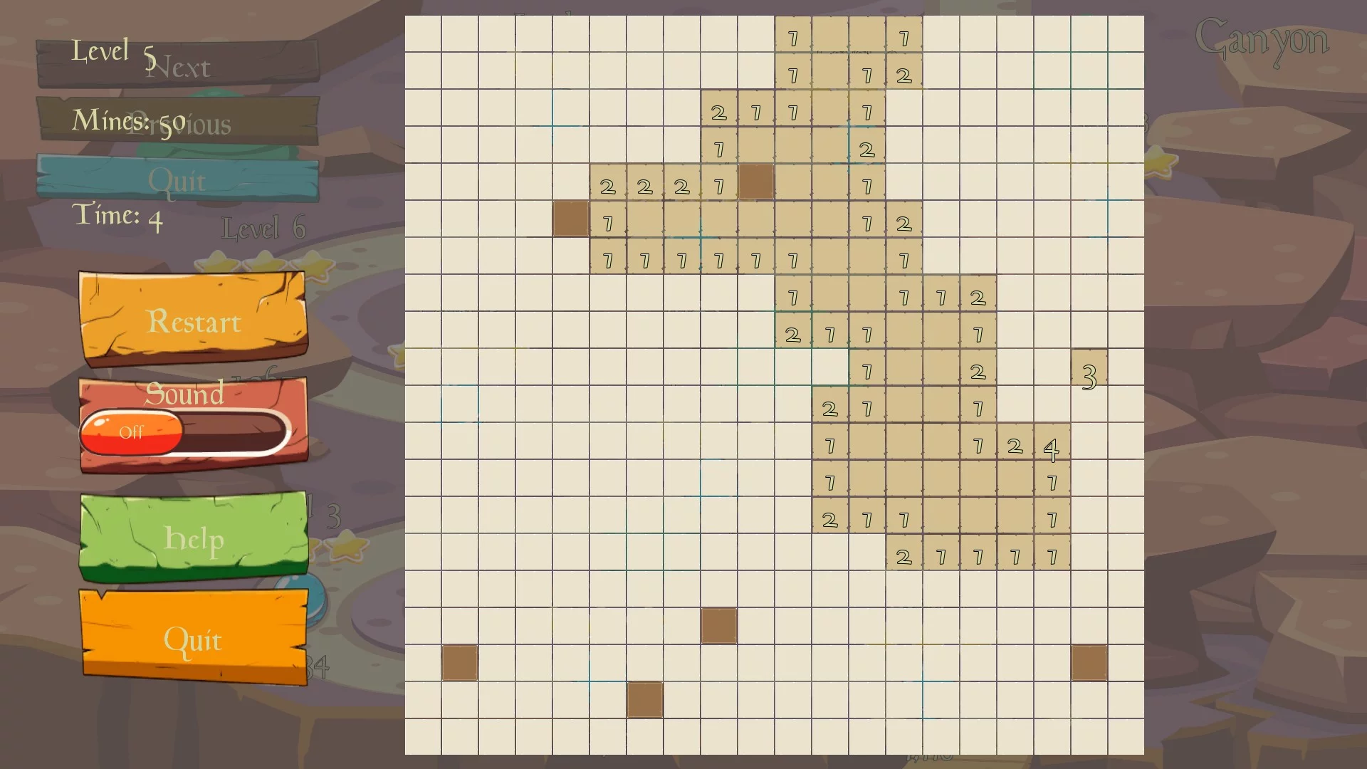 Изображение игры: Mine Seeker