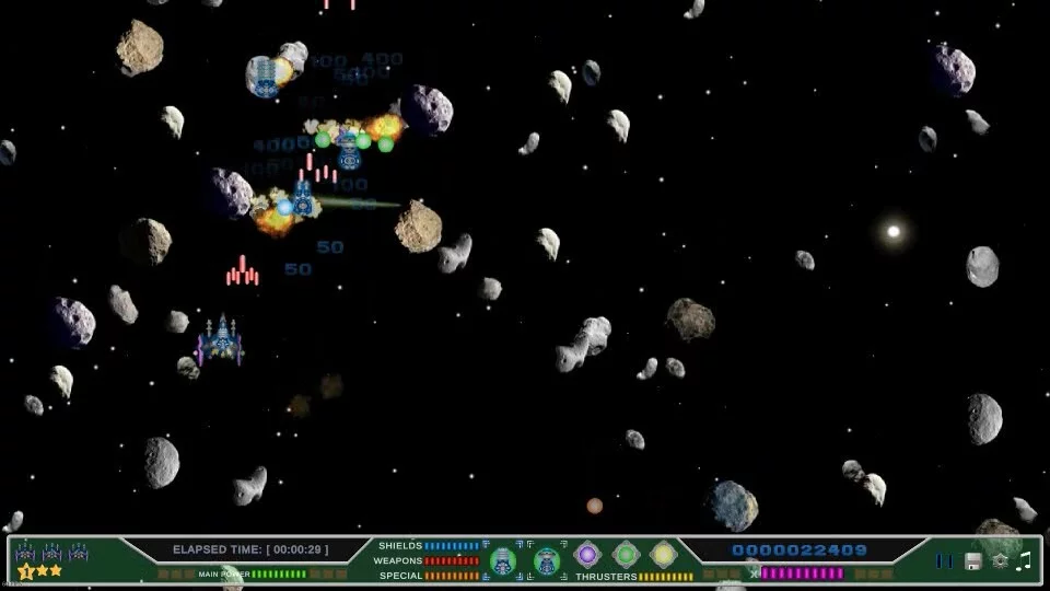 Изображение игры: Ultimate Starfighter