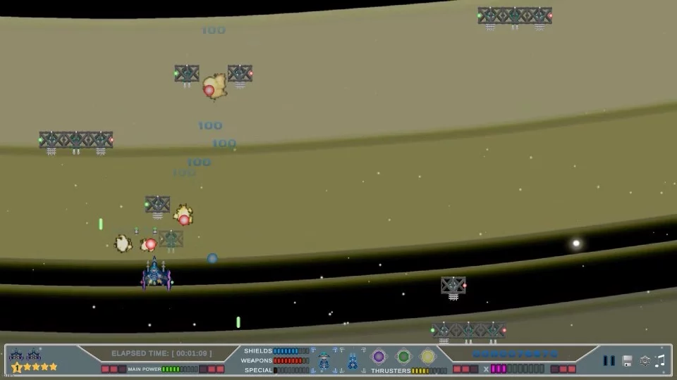 Изображение игры: Ultimate Starfighter