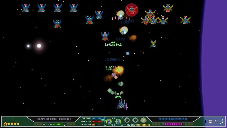 Изображение игры: Ultimate Starfighter