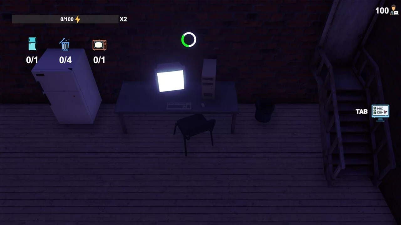 Изображение игры: Hacker life simulator
