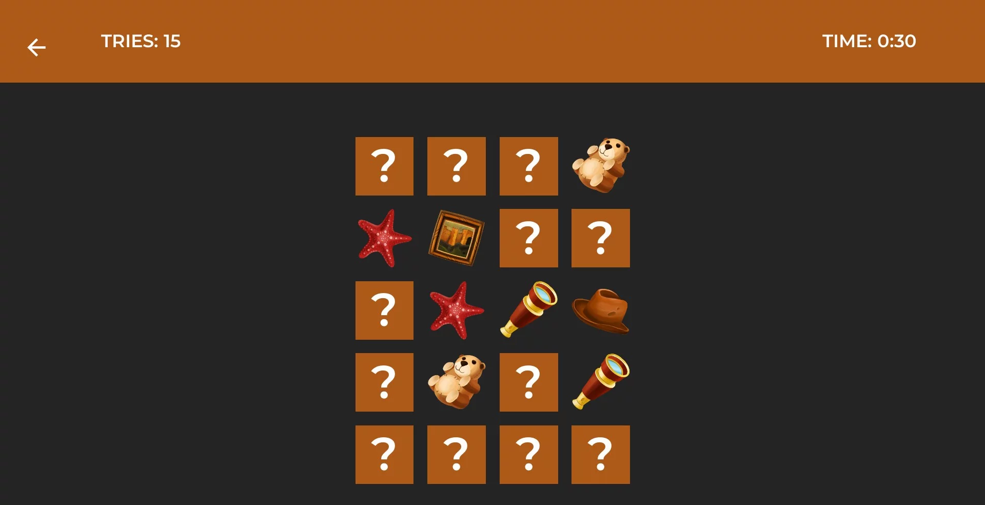 Изображение игры: Classic Memory Game
