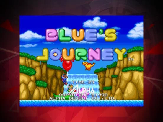 Изображение игры: BLUE'S JOURNEY ACA NEOGEO