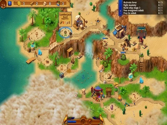 Изображение игры: Heroes of Egypt