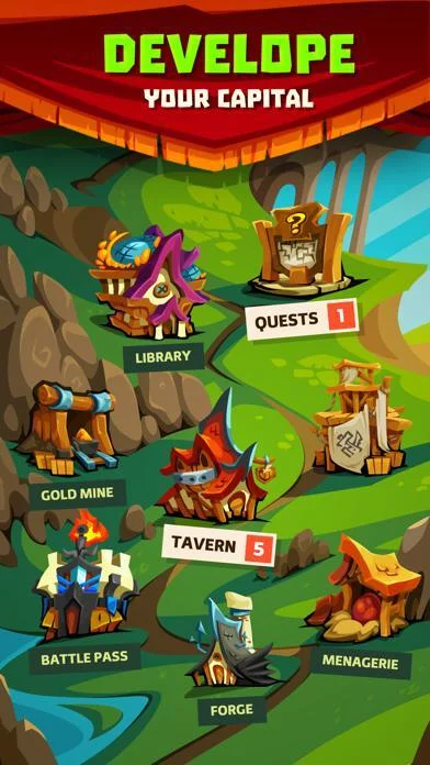 Изображение игры: Legionlands: auto battler game