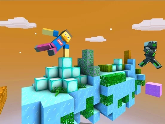 Изображение игры: Craft Parkour: 3D Blocky Race