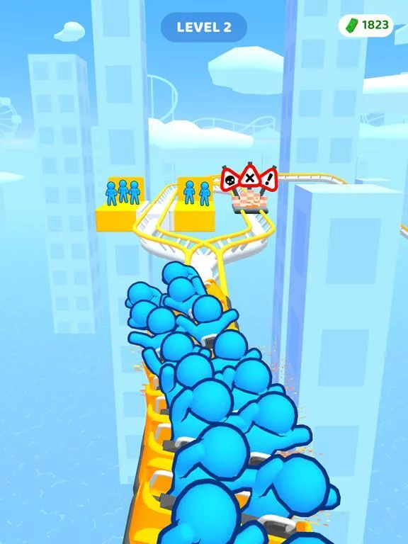 Изображение игры: Runner Coaster