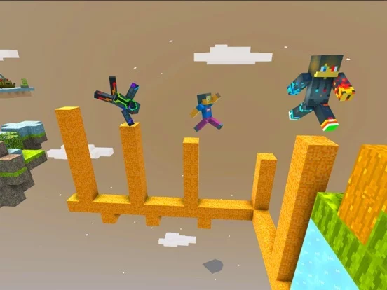 Изображение игры: Craft Parkour: 3D Blocky Race