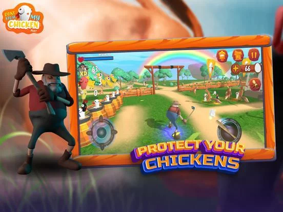 Изображение игры: Don't Steal My Chicken