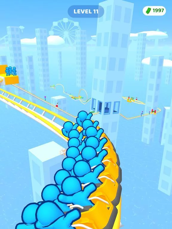 Изображение игры: Runner Coaster