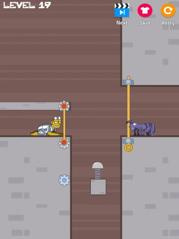Изображение игры: Prison Escape: Pull Pin Puzzle