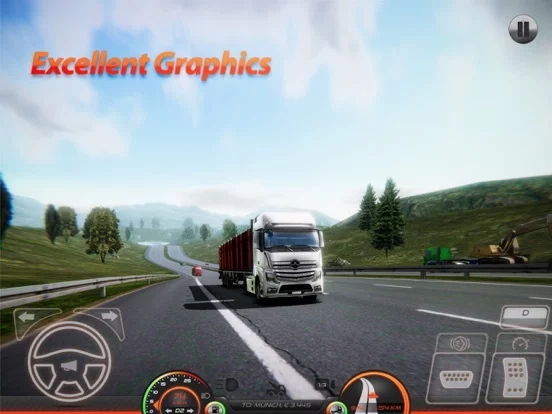 Изображение игры: Truckers of Europe 2