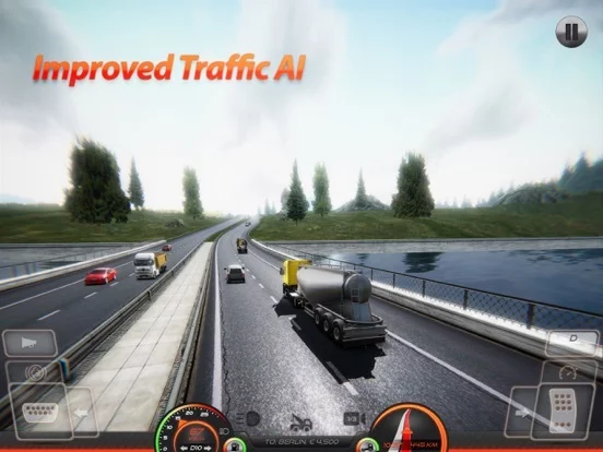 Изображение игры: Truckers of Europe 2