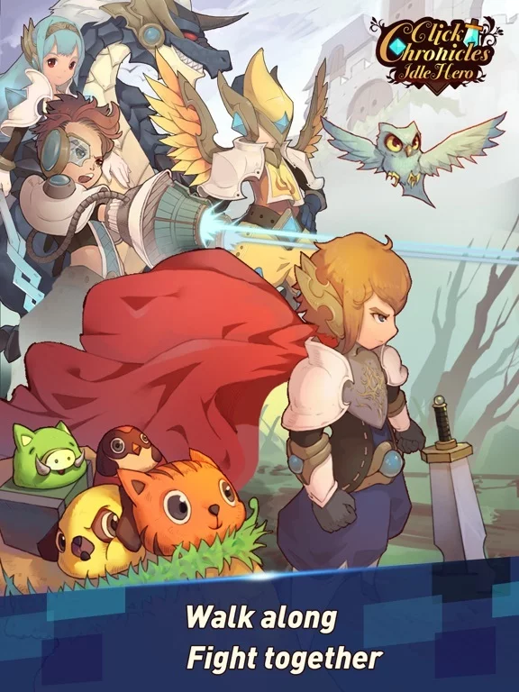 Изображение игры: Click Chronicles Idle Hero