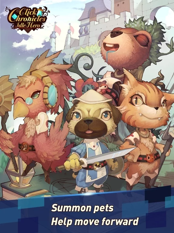 Изображение игры: Click Chronicles Idle Hero