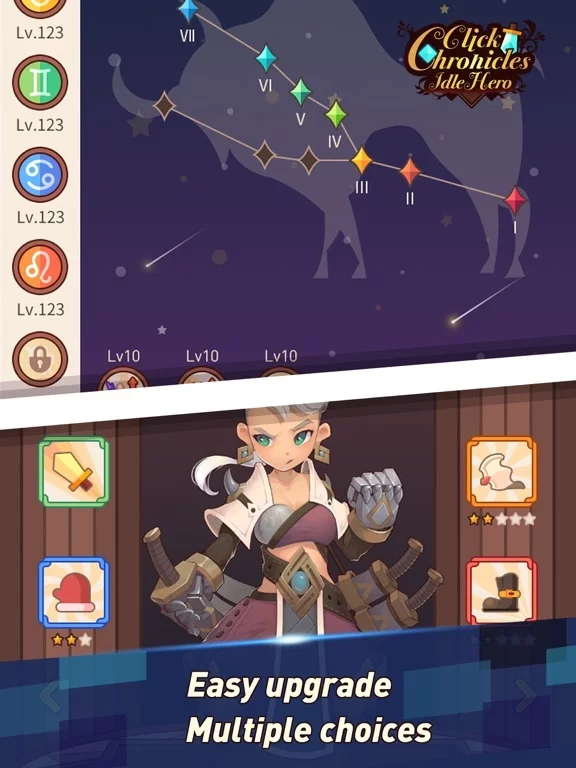 Изображение игры: Click Chronicles Idle Hero
