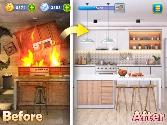 Изображение игры: Solitaire Tripeaks Makeover