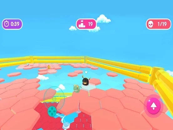 Изображение игры: Fall.io - Race of Dino