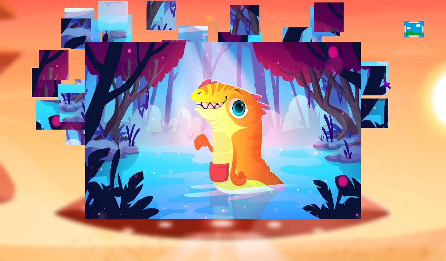 Изображение игры: Puzzle World: Cute Monsters