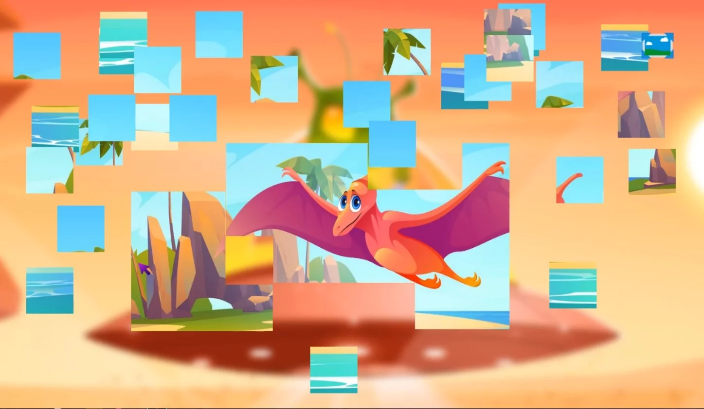 Изображение игры: Puzzle World: Cute Monsters