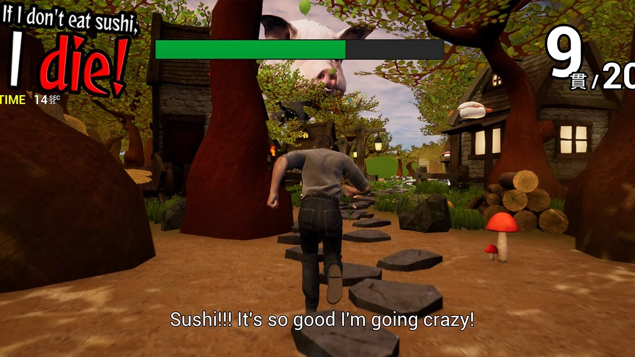 Изображение игры: I’m going to die if I don’t eat sushi!