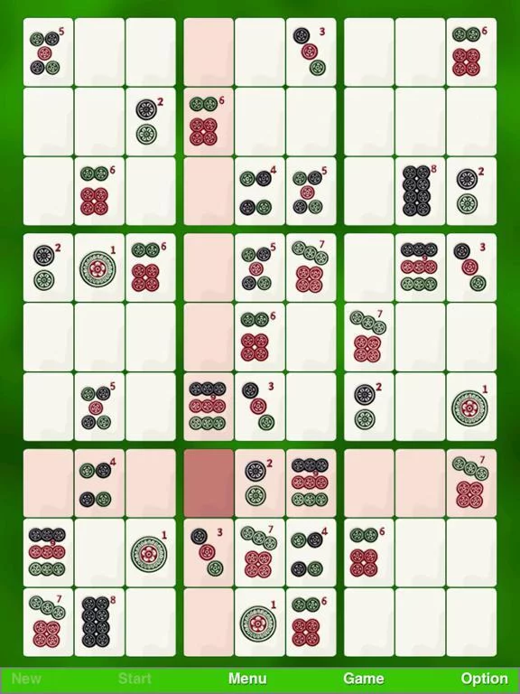 Изображение игры: Mahjong Sudoku