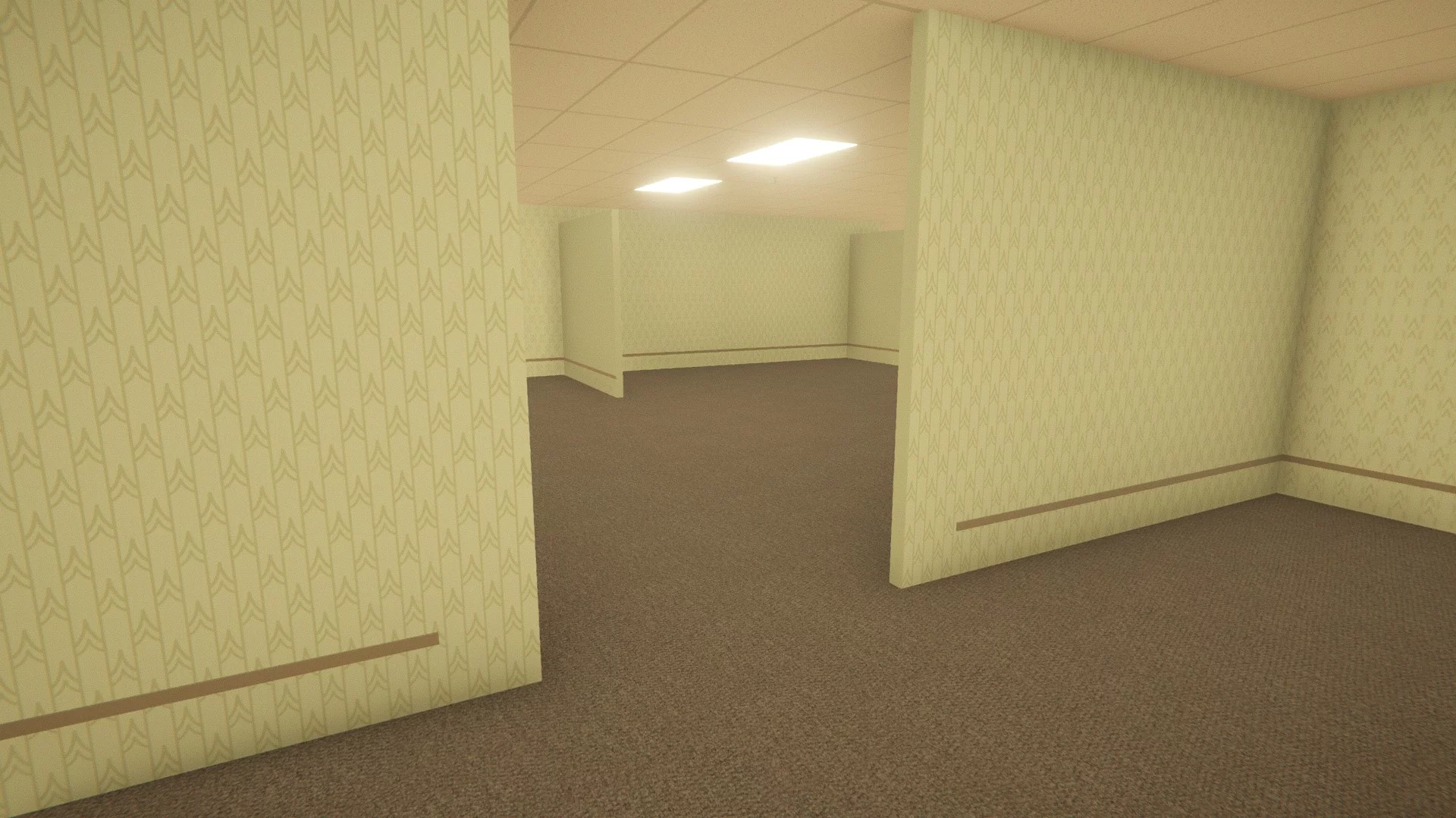 Изображение игры: The Backrooms Simulator
