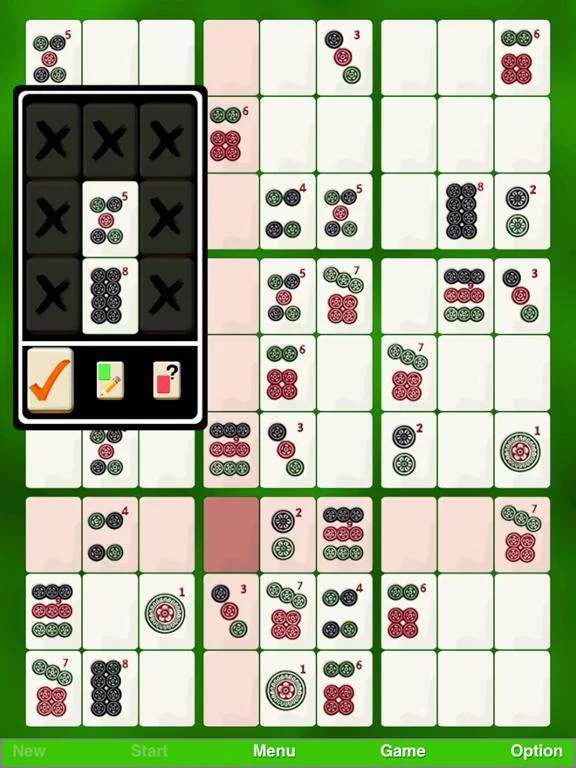 Изображение игры: Mahjong Sudoku