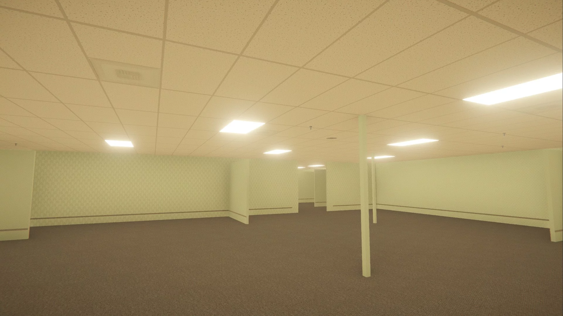 Изображение игры: The Backrooms Simulator