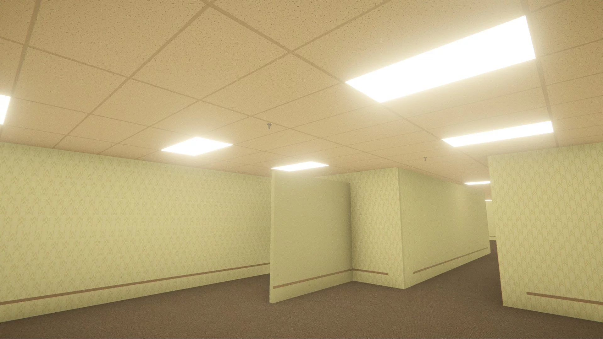 Изображение игры: The Backrooms Simulator