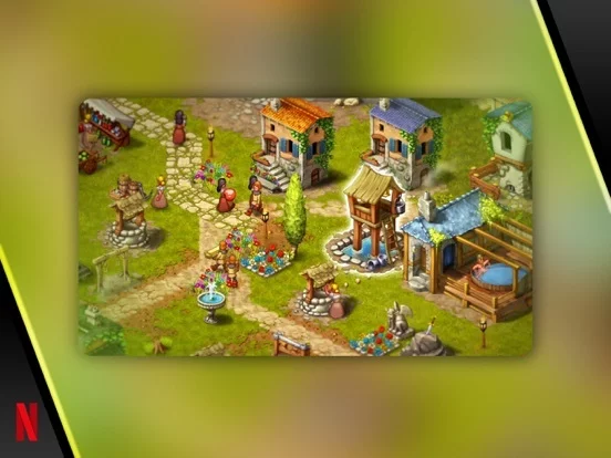 Изображение игры: NETFLIX Townsmen