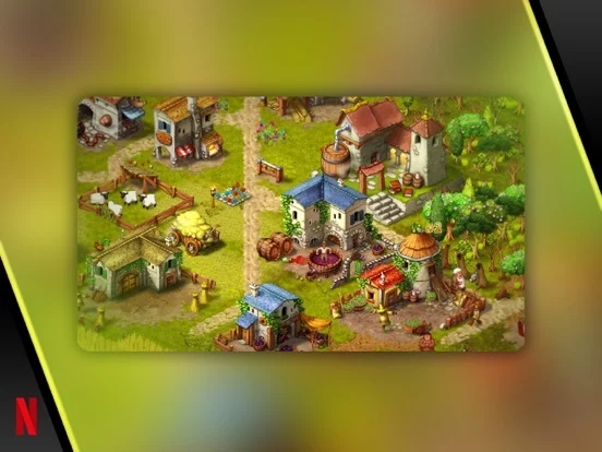 Изображение игры: NETFLIX Townsmen